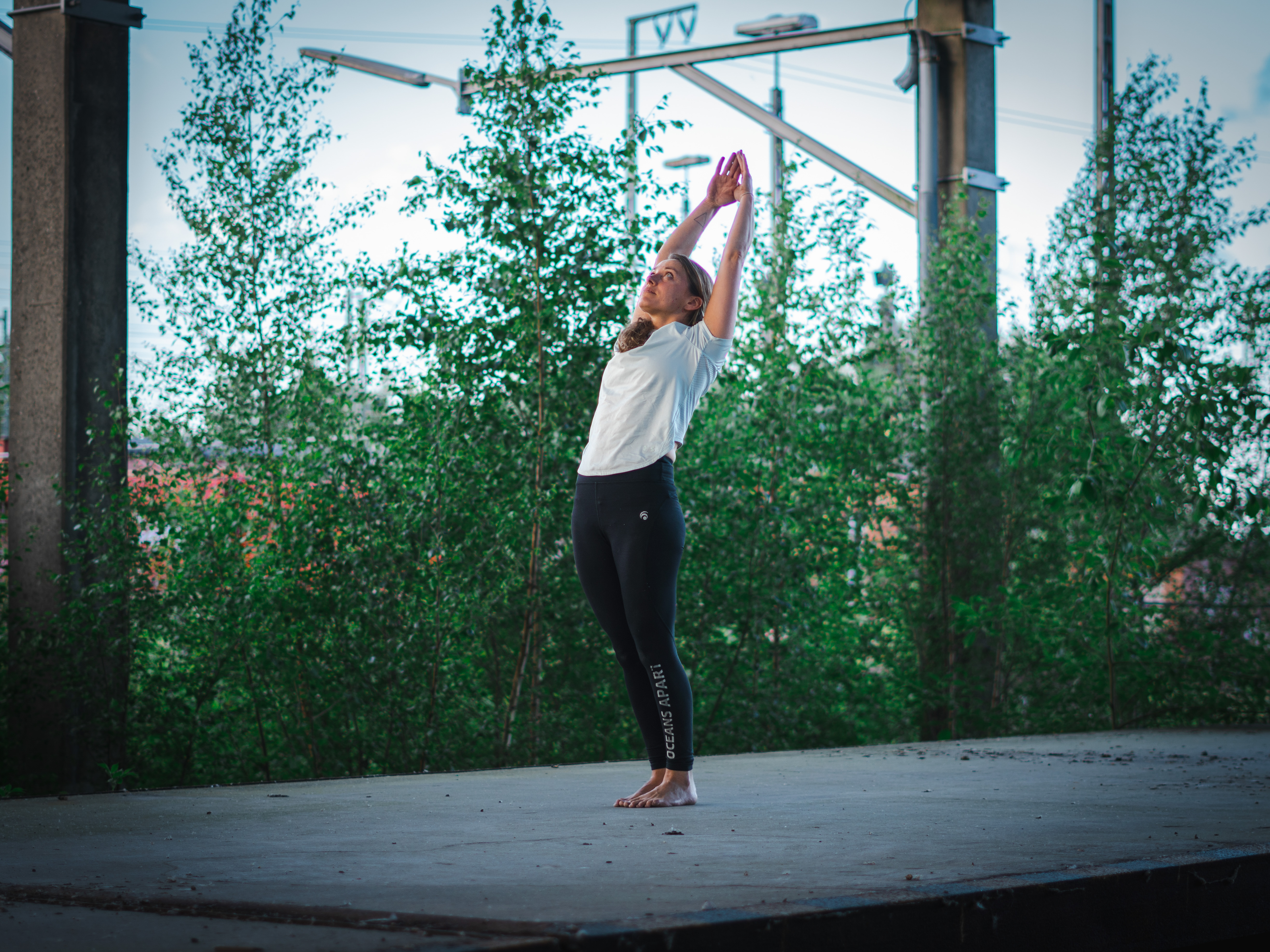 Sandra Franke – Yoga im Freien